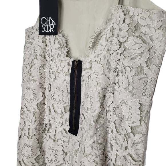 CHASER Gray Lace Mini Dress - Picture 8 of 12